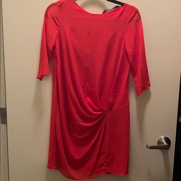 Zara red shift dress XS - Picture 3 of 4